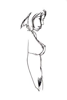 Tom Wesselmann - Standing Nude