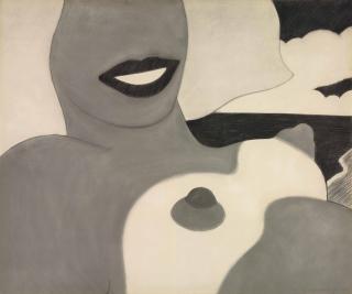 Tom Wesselmann - Study For Great American Nude #84
