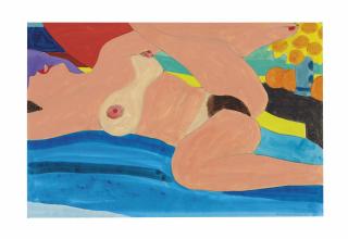 Tom Wesselmann - Study for Great American Nude #91
