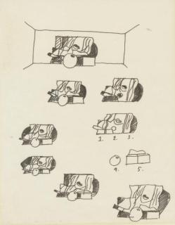 Tom Wesselmann - Study For Great American Nude #98