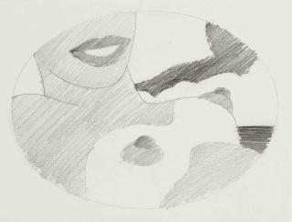 Tom Wesselmann - Study for Great American Nude