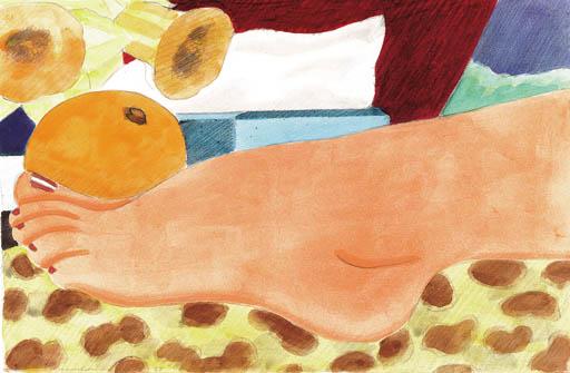 Tom Wesselmann - Study for Most Beautiful Foot