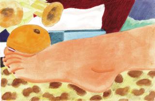 Tom Wesselmann - Study for Most Beautiful Foot