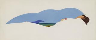 Tom Wesselmann - Study For Nude Edge With Seascape