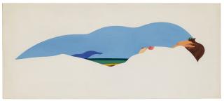 Tom Wesselmann - Study For Nude Edge With Seascape