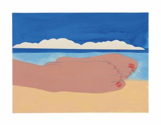 Tom Wesselmann - Study for Seascape #4