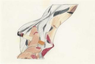 Tom Wesselmann - Study for Smoker Profile