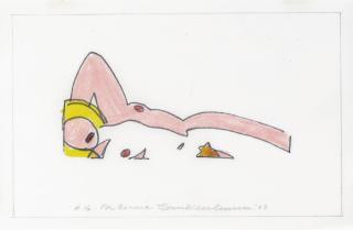 Tom Wesselmann - Study for Sunset Nude