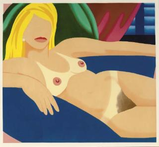 Tom Wesselmann - Study with Nude