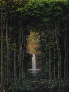 Tomás Sánchez - Cascada Interior