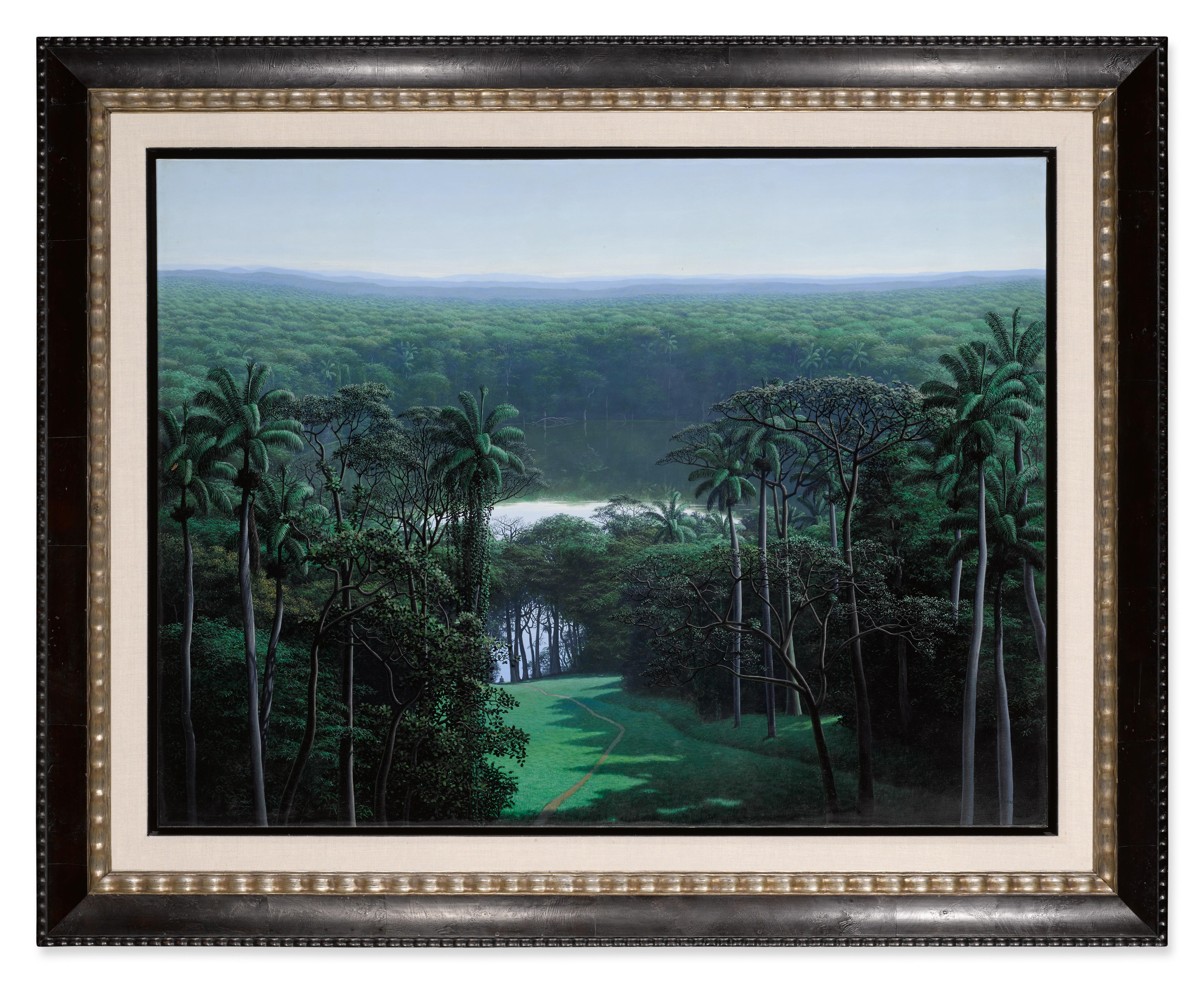 Tomás Sánchez - Encuentro con el meditador de la laguna