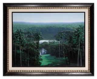 Tomás Sánchez - Encuentro con el meditador de la laguna