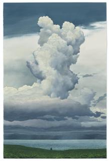 Tomás Sánchez - Nubes sobre el mar