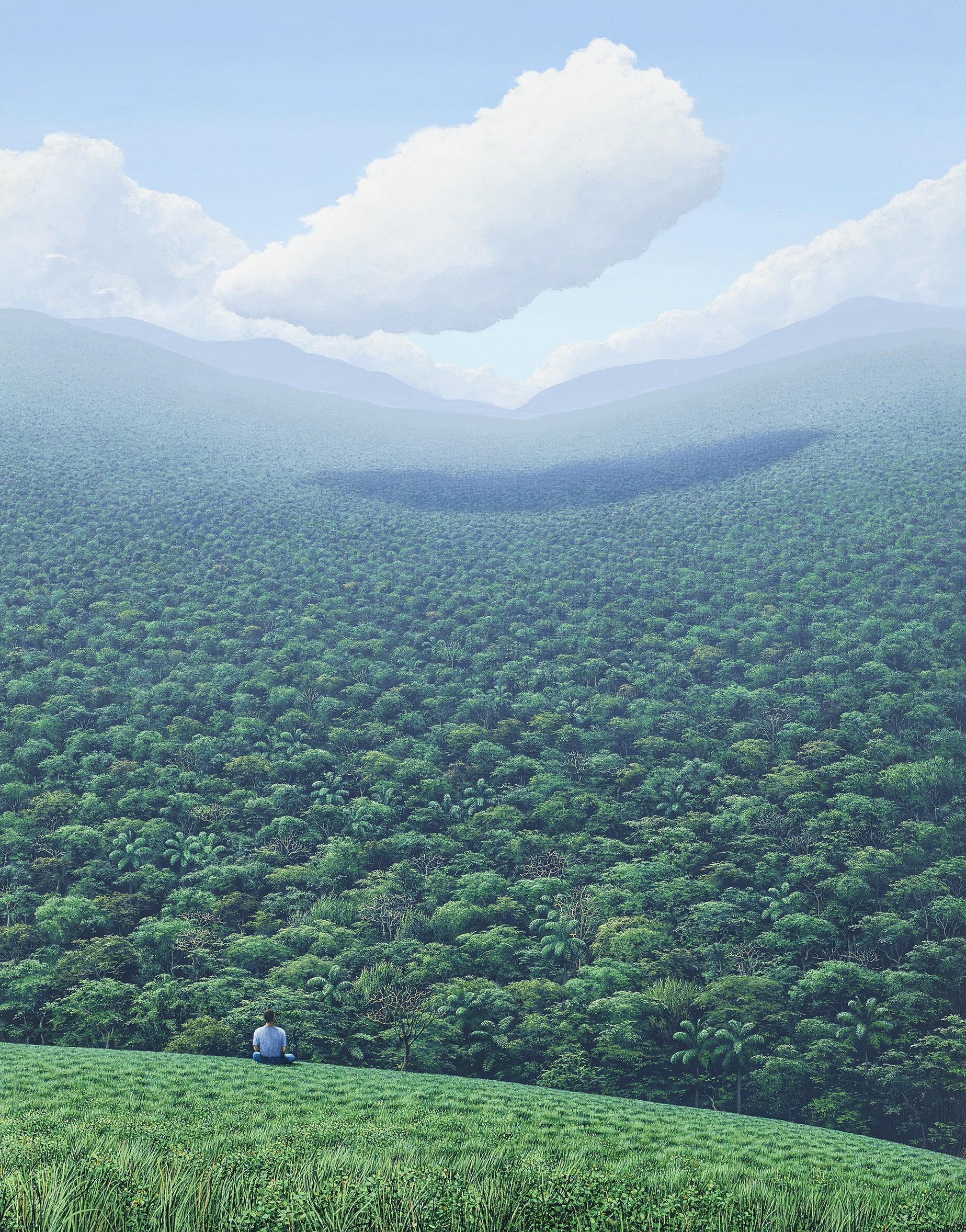 Tomás Sánchez - Pensamiento- Nube