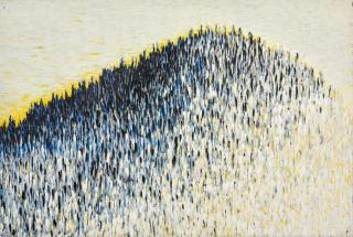 Tomasz Tatarczyk - Zimowe Wzgórze (Winter Hill) 39 1/2 x 58 3/4 in. (100.3 x 149.2 cm) unframed