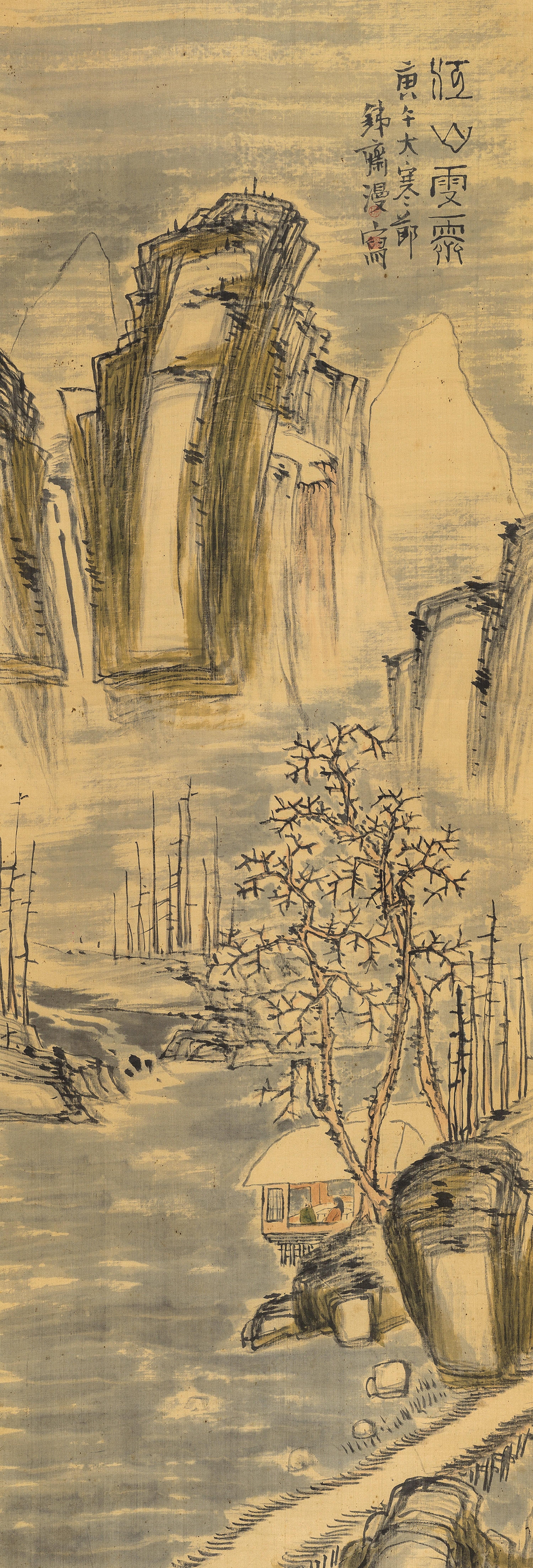 Tomioka Tessai - Landscape