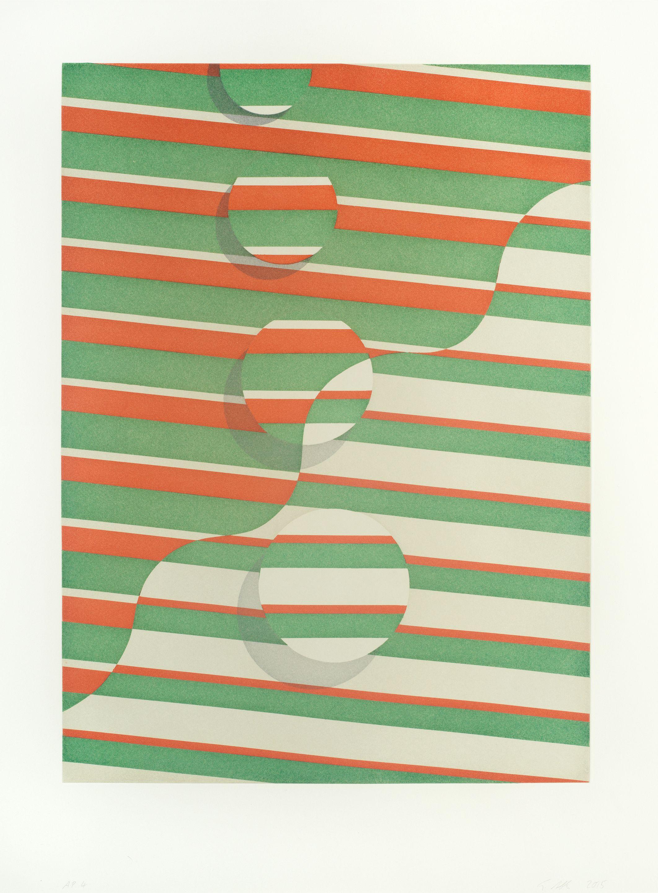 Tomma Abts - Untitled (Wavy Line)