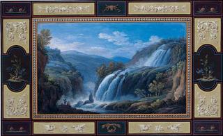 Tommaso Bigatti - The waterfalls at Tivoli