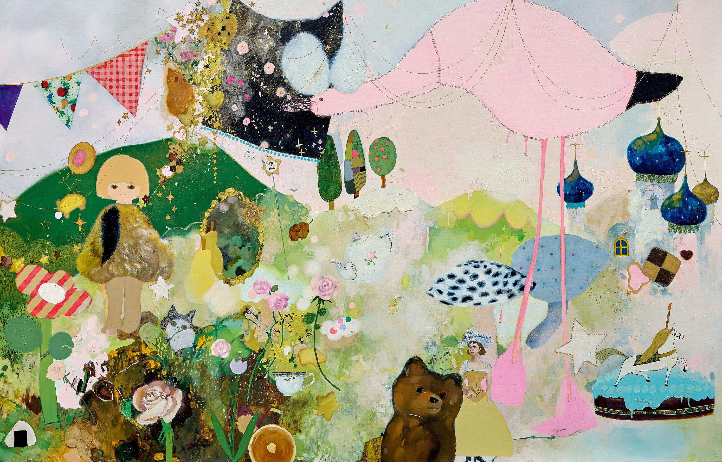 Tomoko Nagai - A Day Off Of Fruit Punch (Painted In 2015)