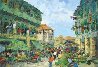 Tong Chin Sye - Street Scene
