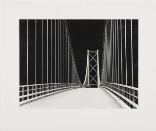 Toni Schneiders - Fyksesund Bridge, Hardanger Fjord, 1959