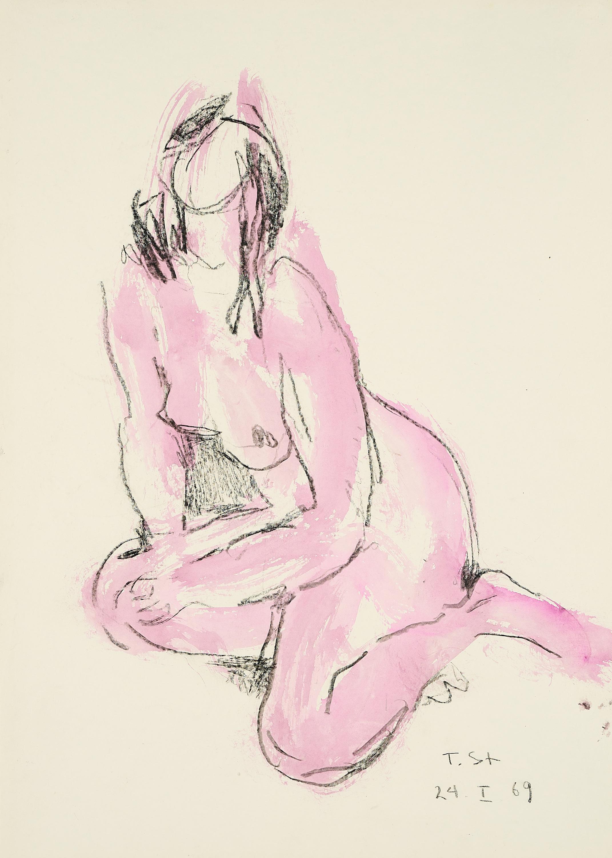 Toni Stadler - Frauenakt.