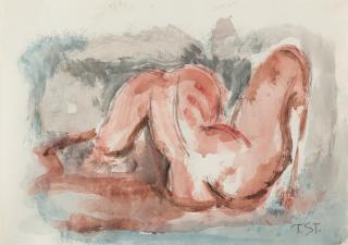 Toni Stadler - Rückenakt