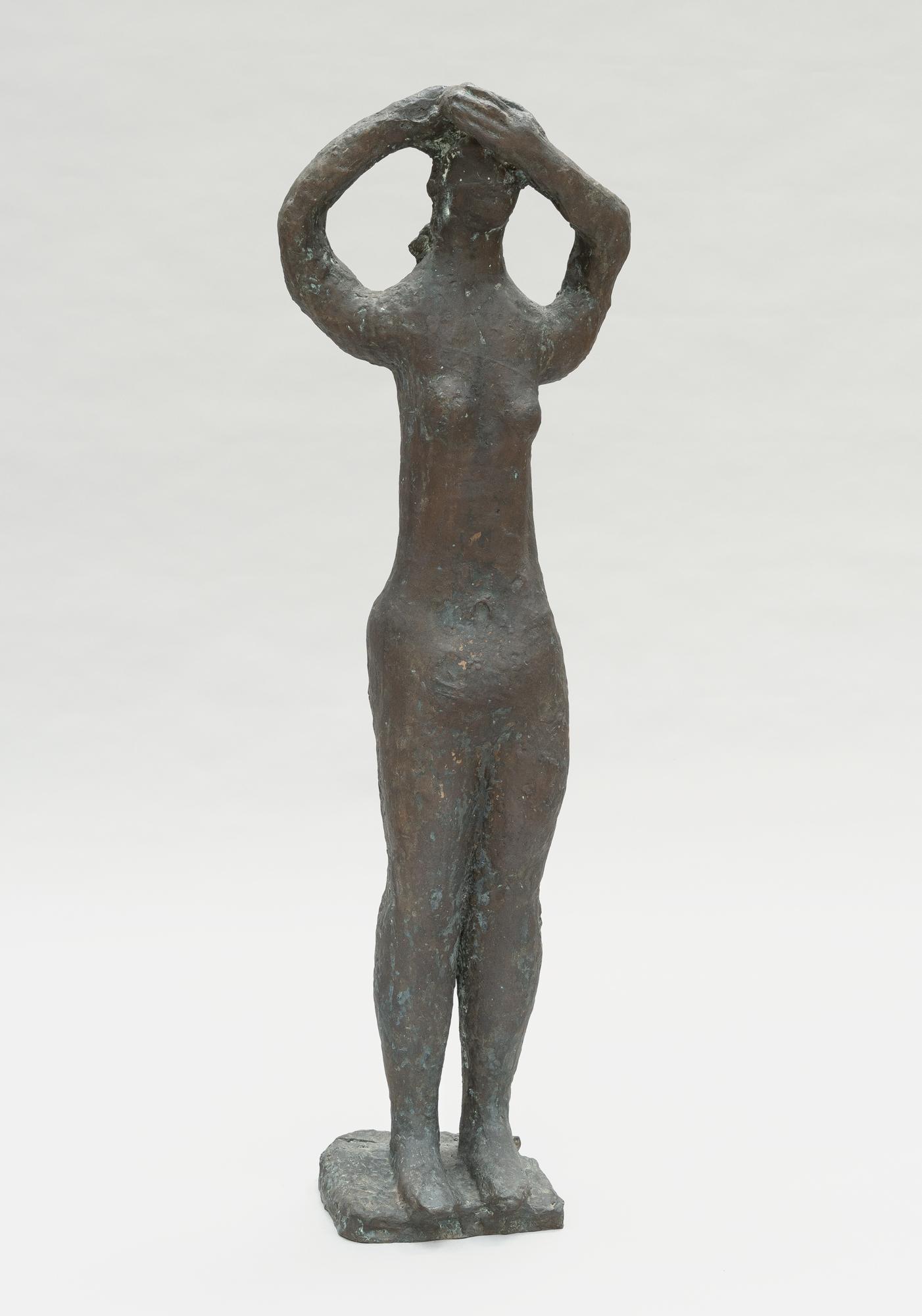 Toni Stadler - Weibliche Figur mit erhobenen Armen