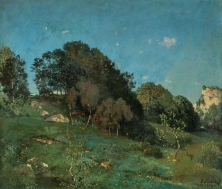 Toni von Stadler - Bewaldetes Tal