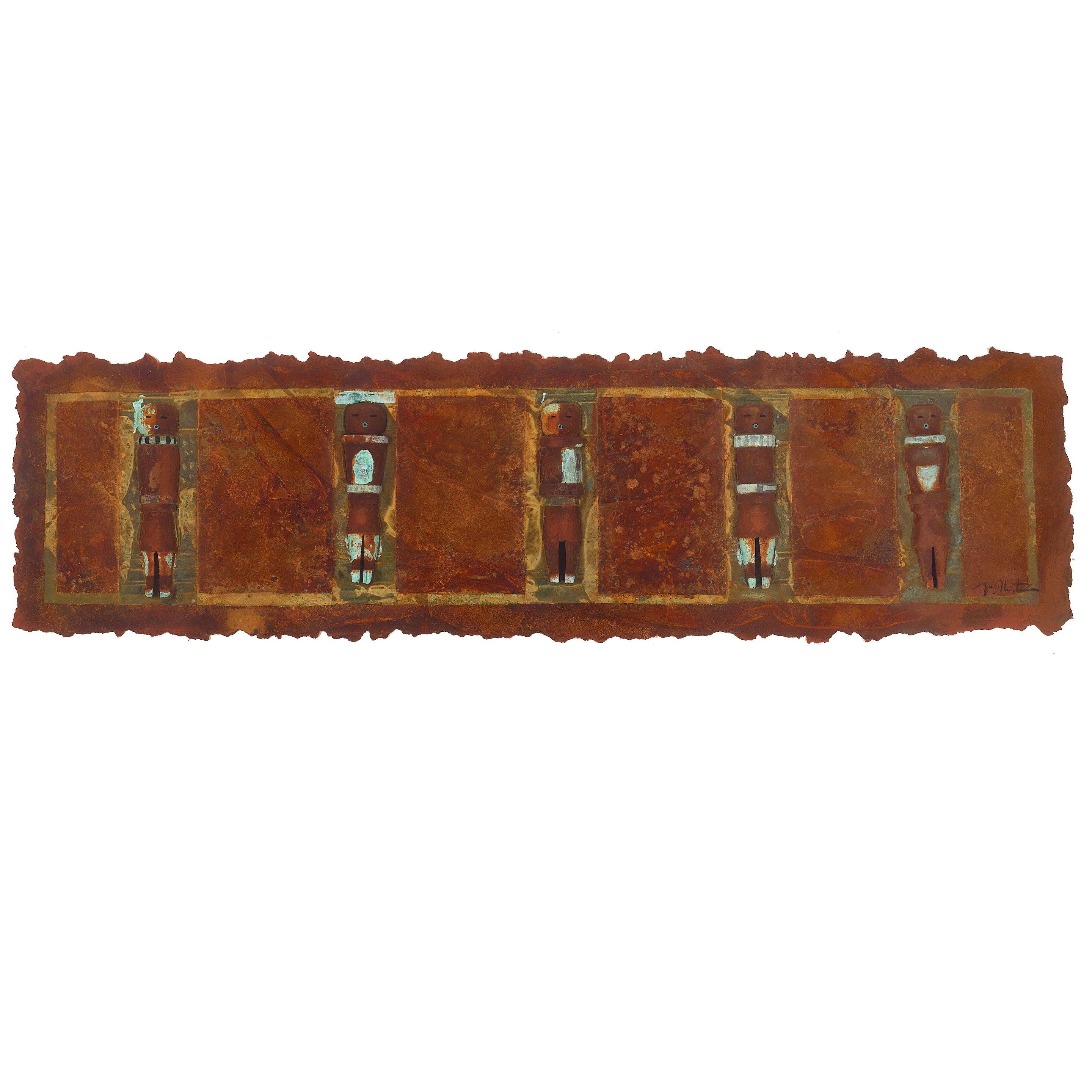 Tony Abeyta - untitled (Yei figures)