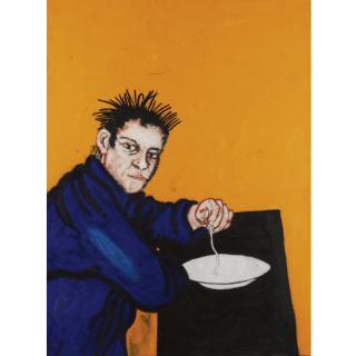 Tony Bevan, R.A. - Black Table