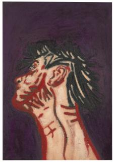 Tony Bevan, R.A. - Self Portrait Neck