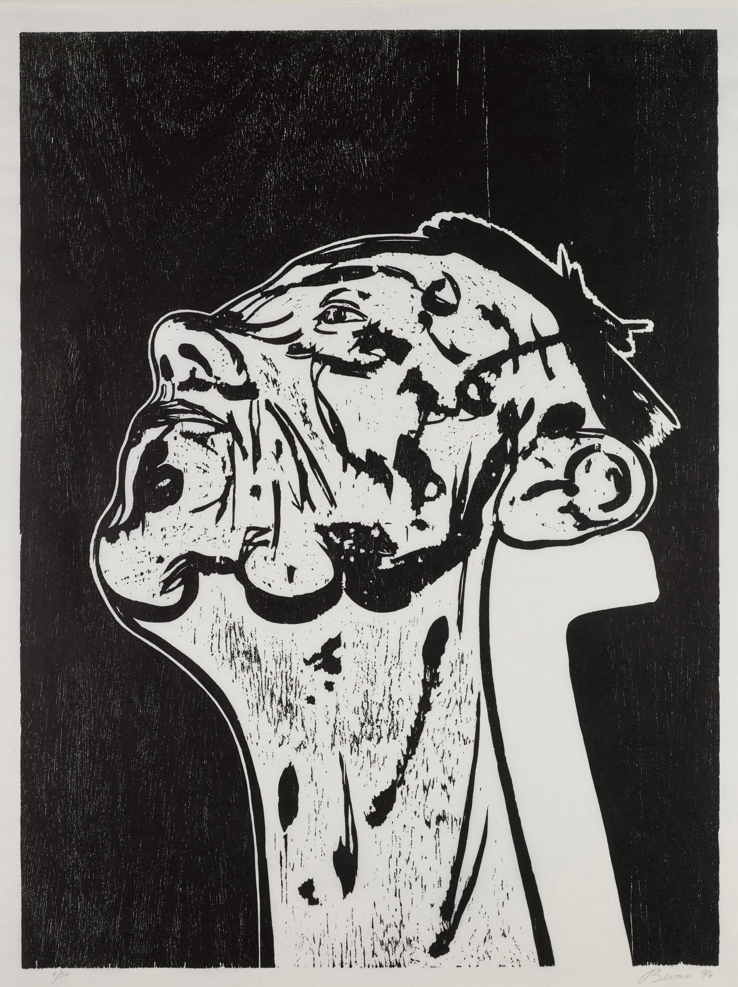 Tony Bevan - Portrait Head and Neck