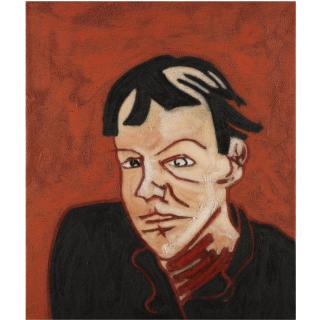 Tony Bevan - Self Portrait