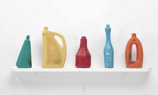 Tony Cragg - Bottles On A Shelf