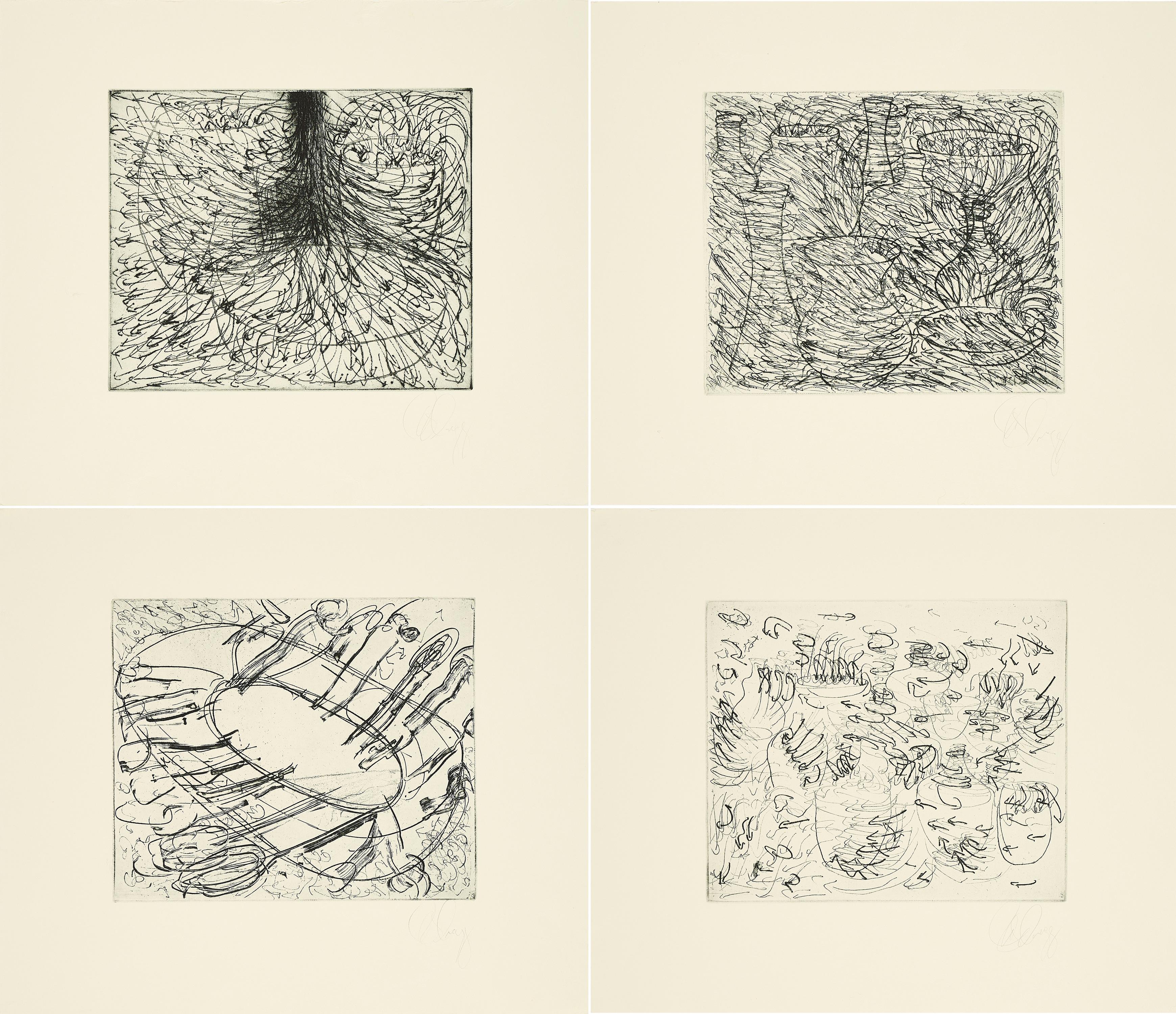 Tony Cragg - Dinge, Herbst, Current und Das Neblige.