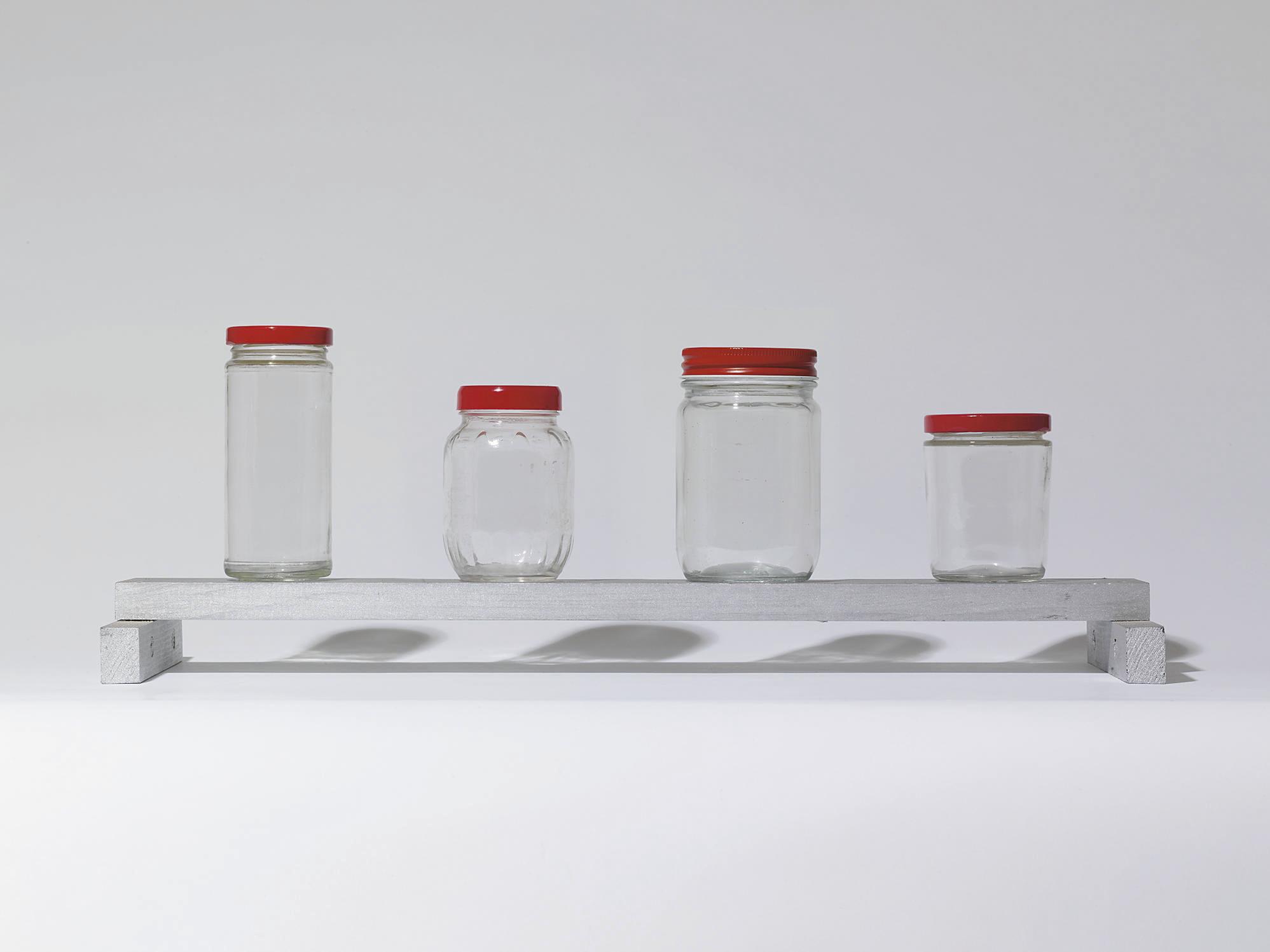 Tony Feher - Red Sculpture with Base