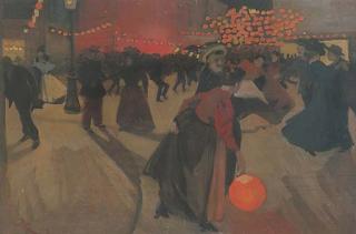 Tony Minartz - Dancing Figures, Paris