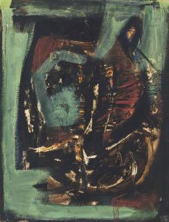 Tony O\'Malley, H.R.H.A. - Irish Landscape (Autumn)