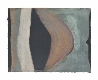 Tony O\'Malley, H.R.H.A. - Small Painting - April