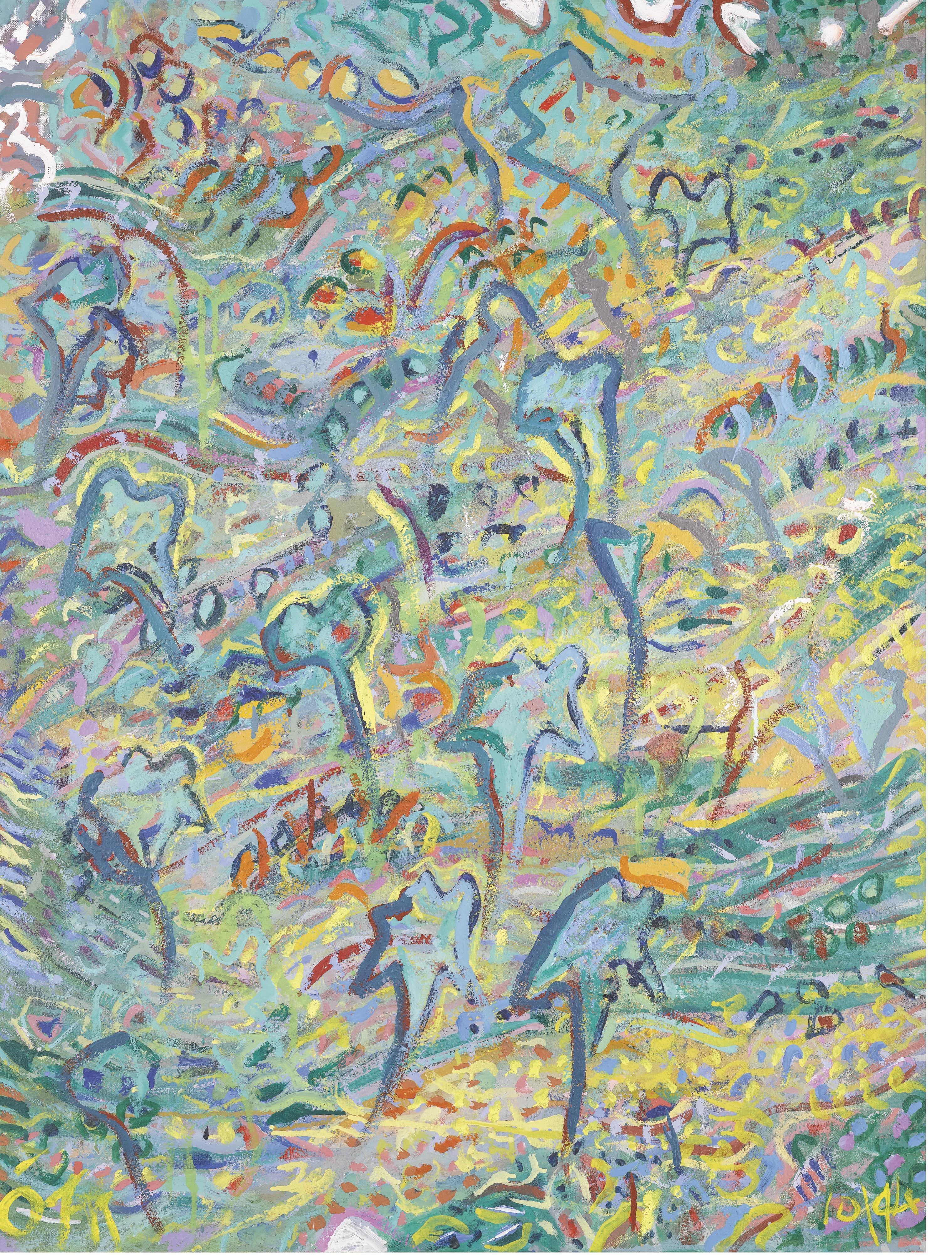 Tony O\'Malley, R.H.A. - Aeolus And Pond (Ii)