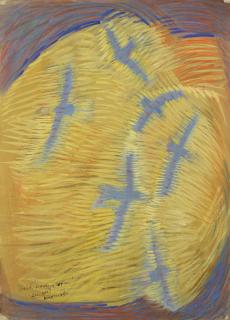 Tony O\'Malley - Hawks Searching Corn