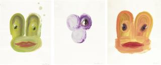 Tony Oursler - I. Untitled #3 Ii. Untitled #8 Iii. Untitled #19