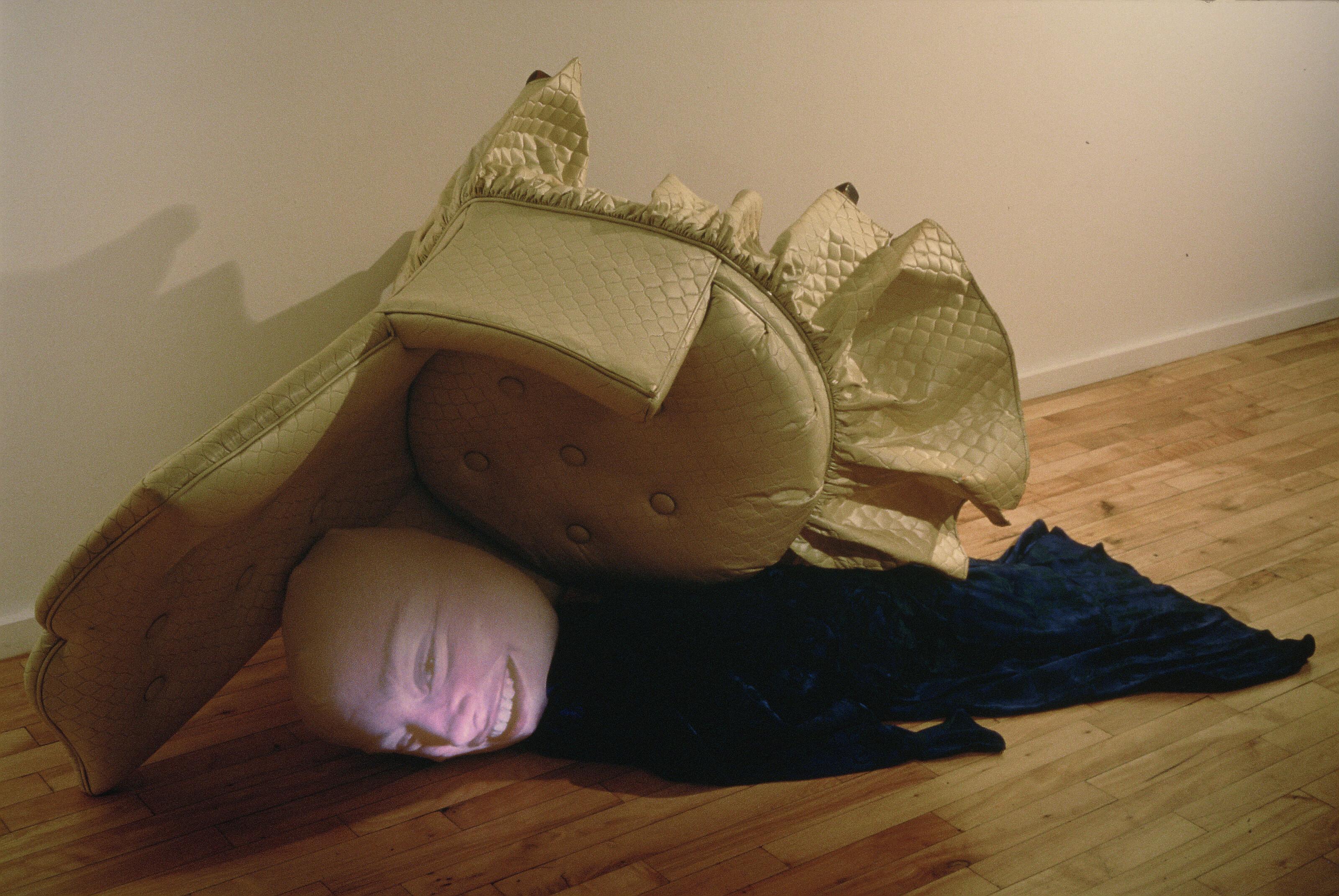 Tony Oursler - Stone Blue