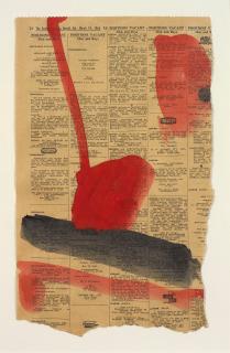 Tony Tuckson - Untitled (Red and Black), c.1965