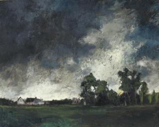 Toon Hermans - Donkere lucht boven Holland