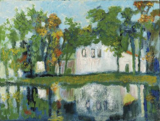 Toon Hermans - Huizen aan de ven