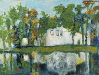 Toon Hermans - Huizen aan de ven