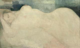 Toon Kelder - A reclining nude