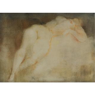 Toon Kelder - Dutch Reclining Nude
